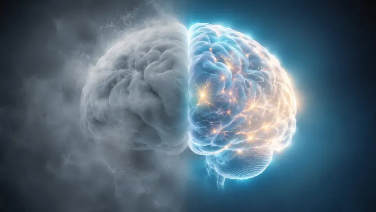 The shift from brain fog to mental clarity that good habits and a natural memory supplement aim to support